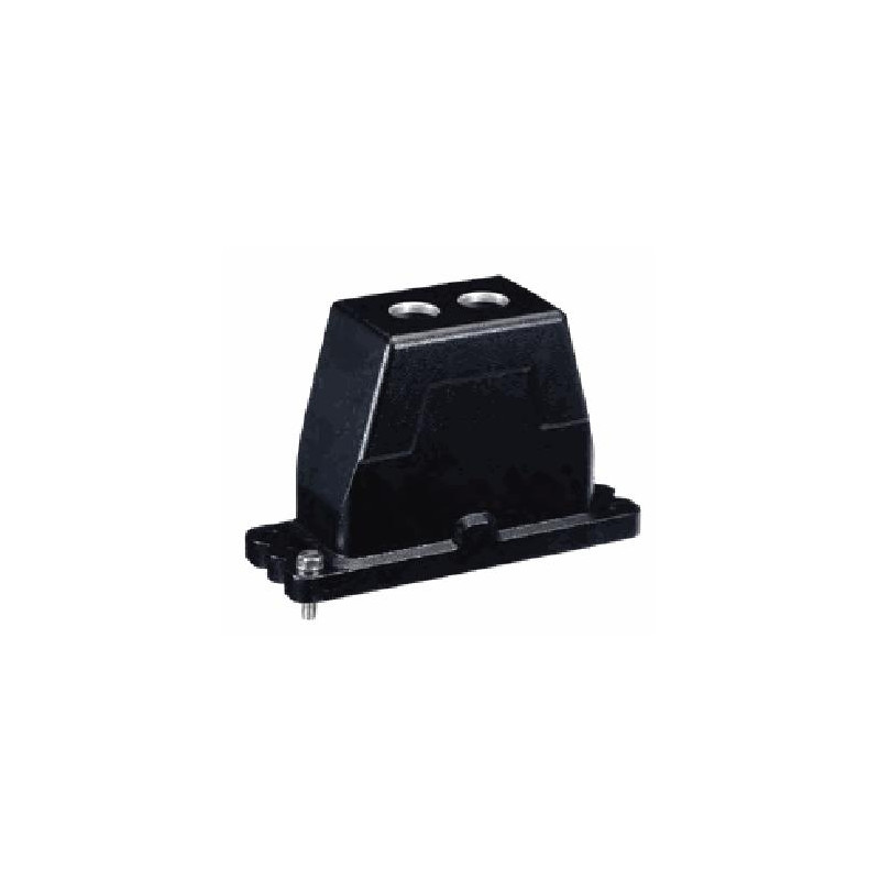 Capot 16B, Aluminium moulé sous pression, IP68/IP69K, Sortie verticale, M25
